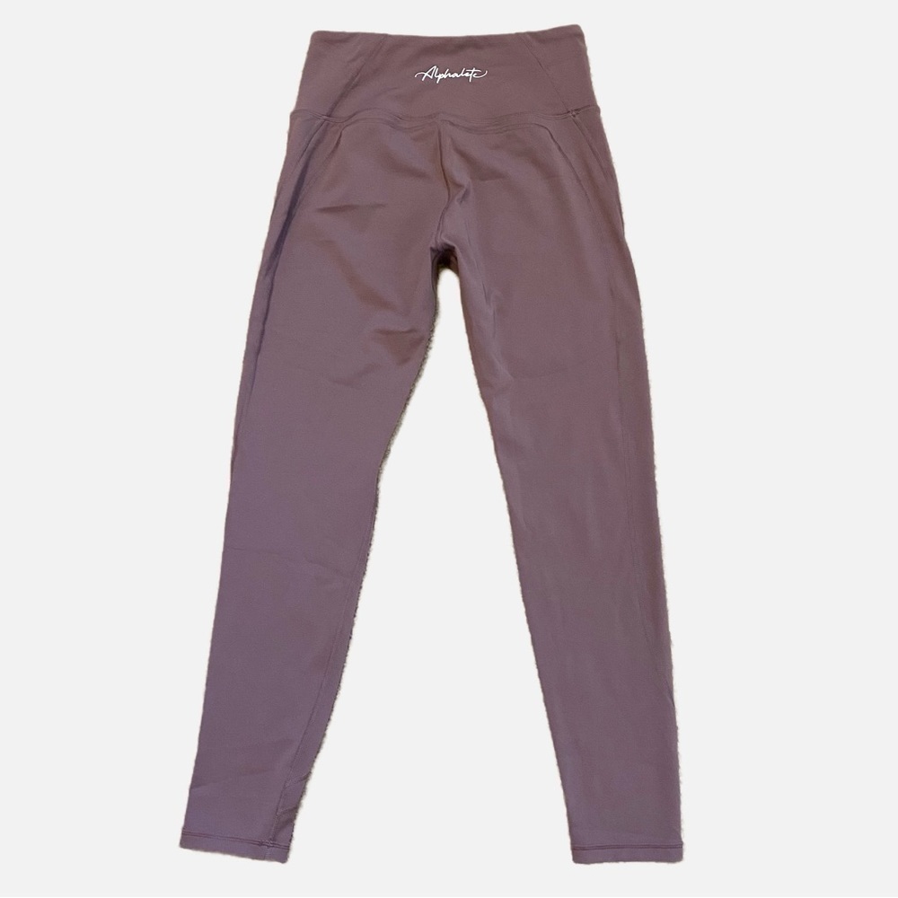 Alphalete Pulse Surge Leggings Passive Purple Size Medium - Picture 6 of 12